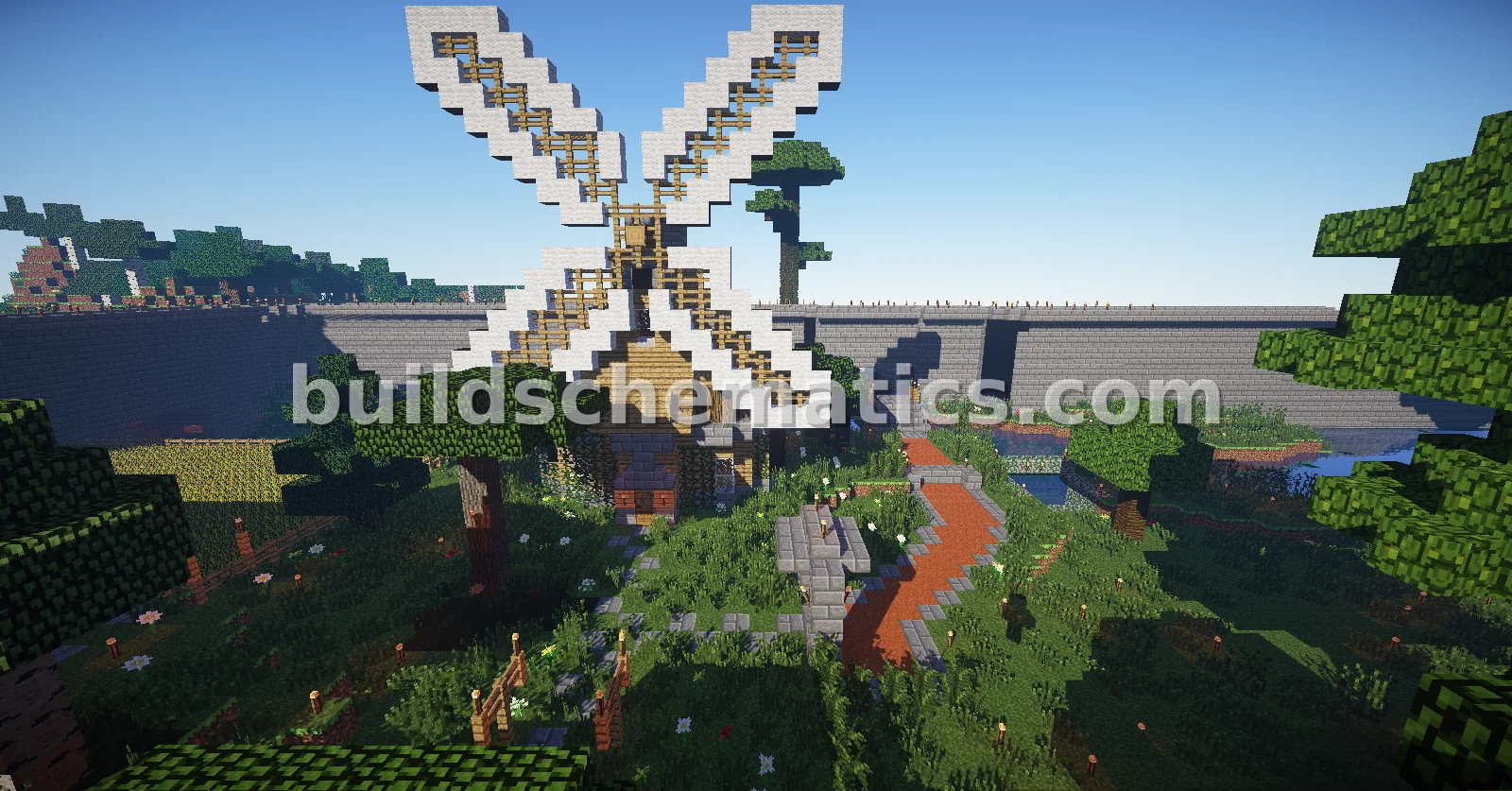 Small Medieval Windmill House — view 3