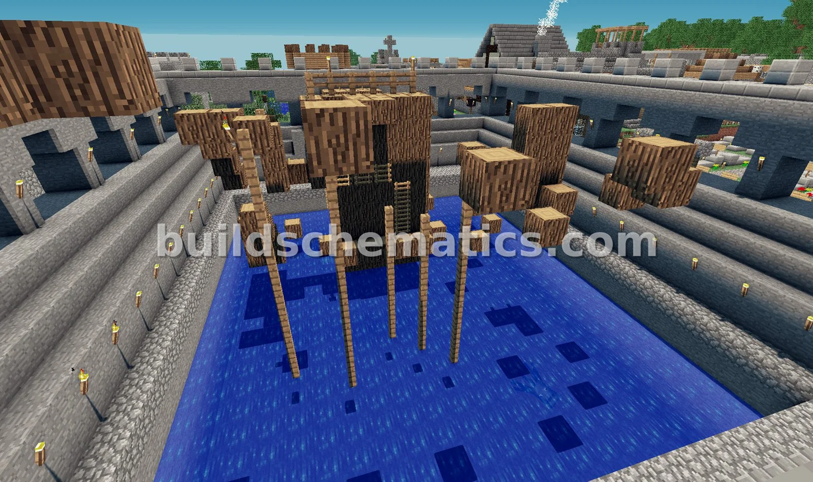 Easy Agility Course Arena — view 2