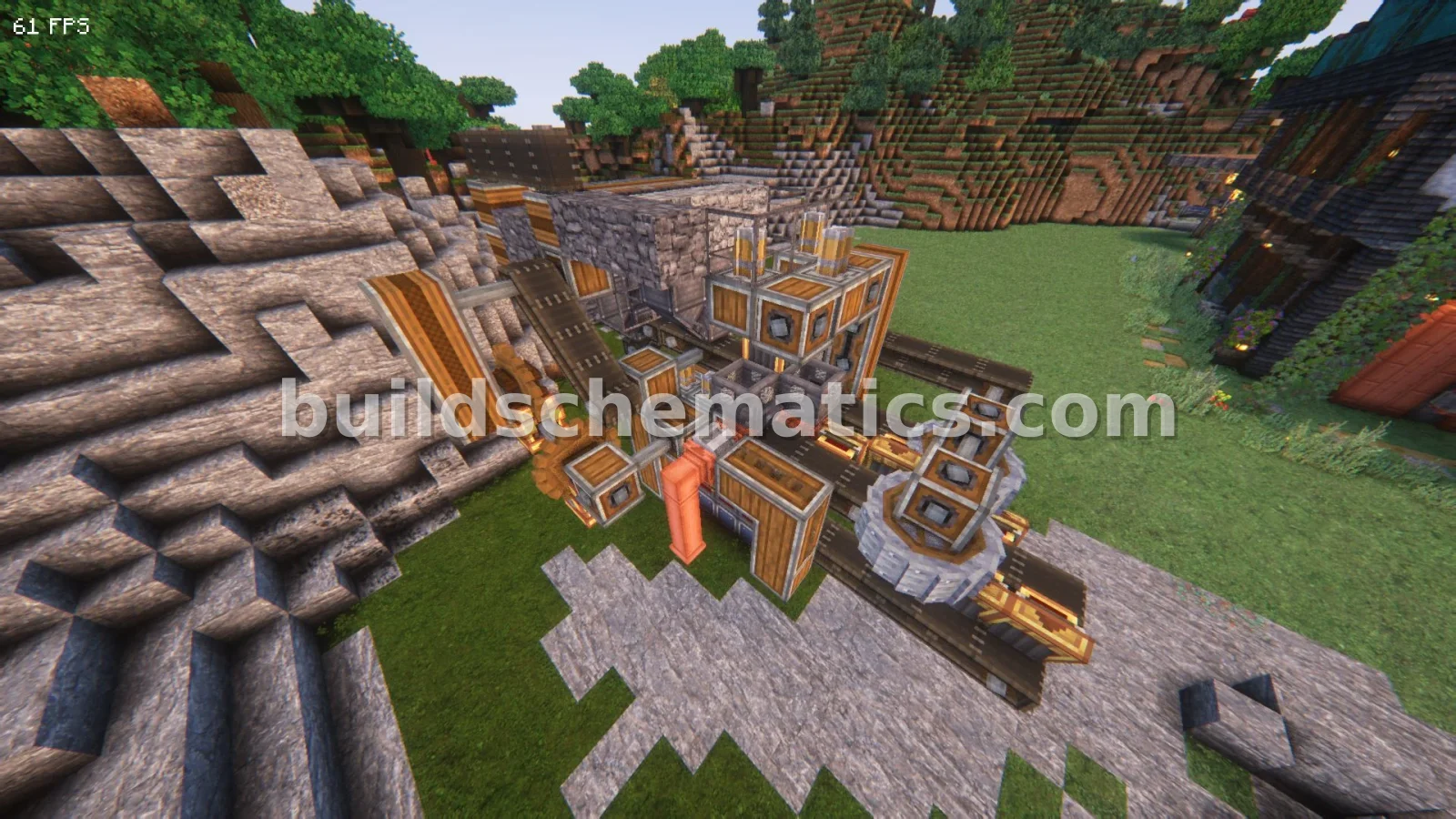 Automated Tuff and Metal Resource Farm — view 2