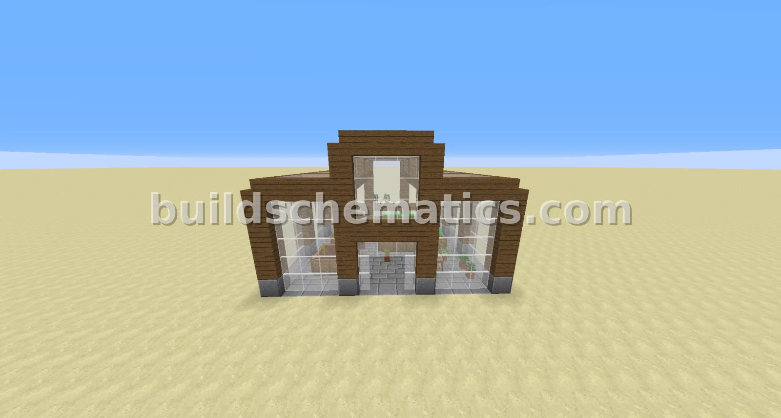 Greenhouse with Vegetation — view 2