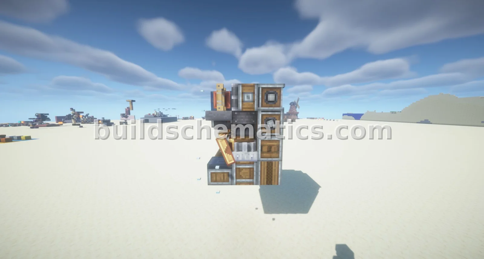 Compact Cobblestone Train Track Generator — view 2