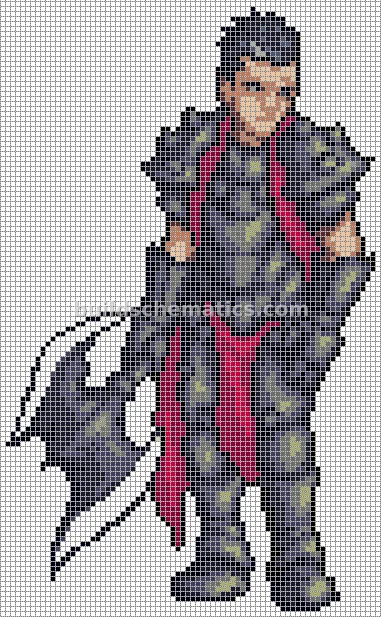 Darius League of Legends Pixel Art — view 3