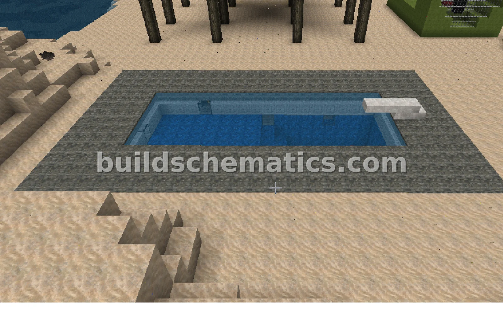 Small Backyard Pool with Underwater Lighting