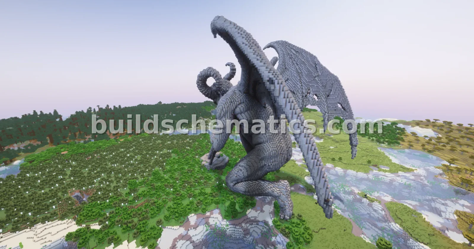 Gargoyle Statue Minecraft Knees — view 3