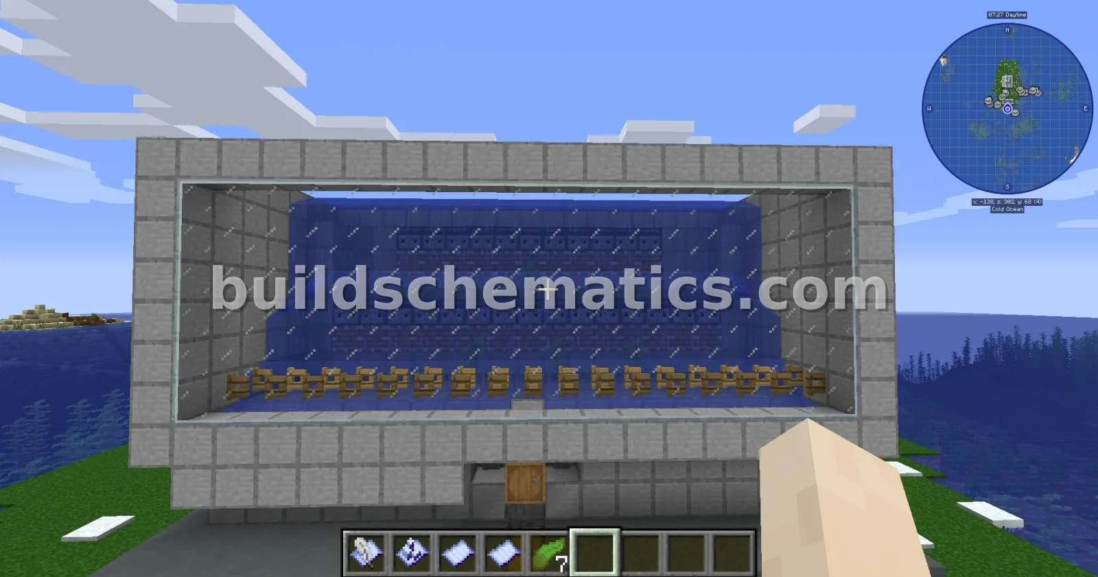 Automatic Kelp Drying Farm