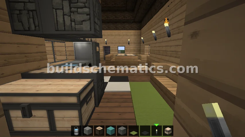 Small Rustic Log Cabin House — view 2