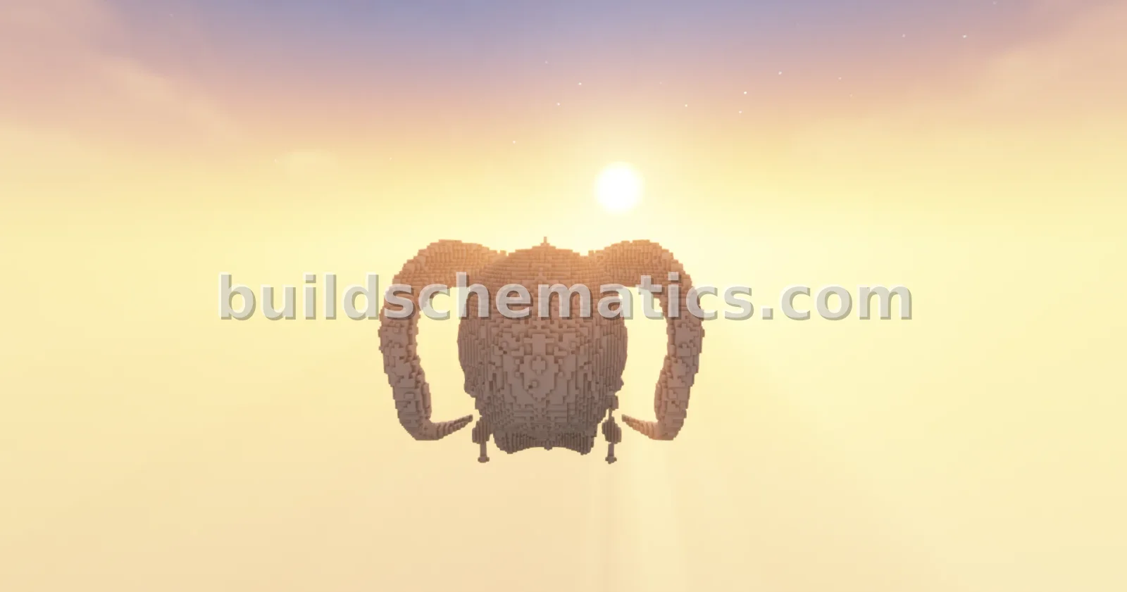 Head Reaper Statue Minecraft Build — view 3