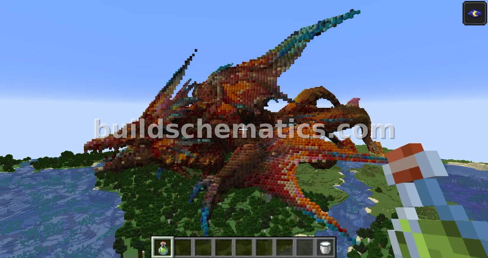 Monster Dragon Statue — view 5
