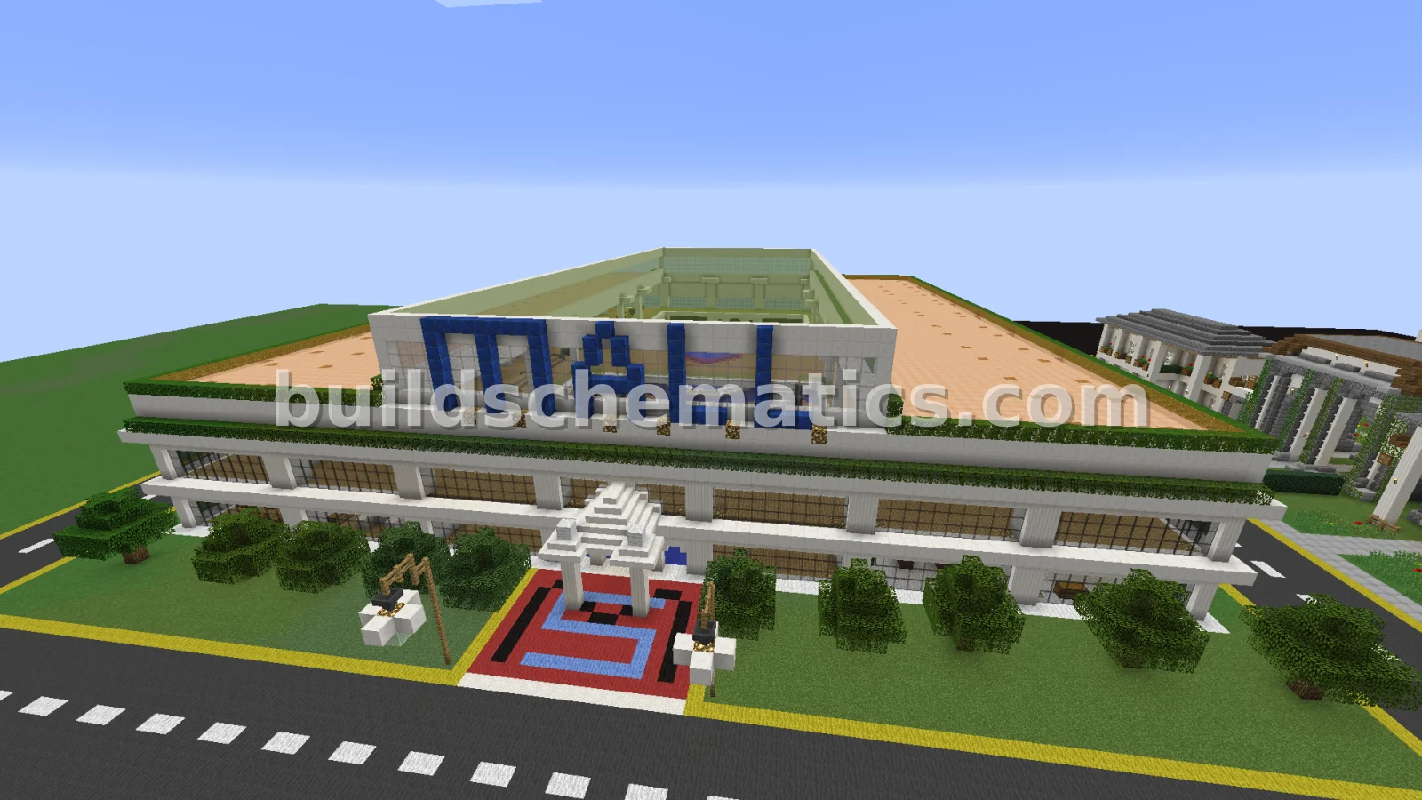 Modern Shopping Mall with 28 Stores