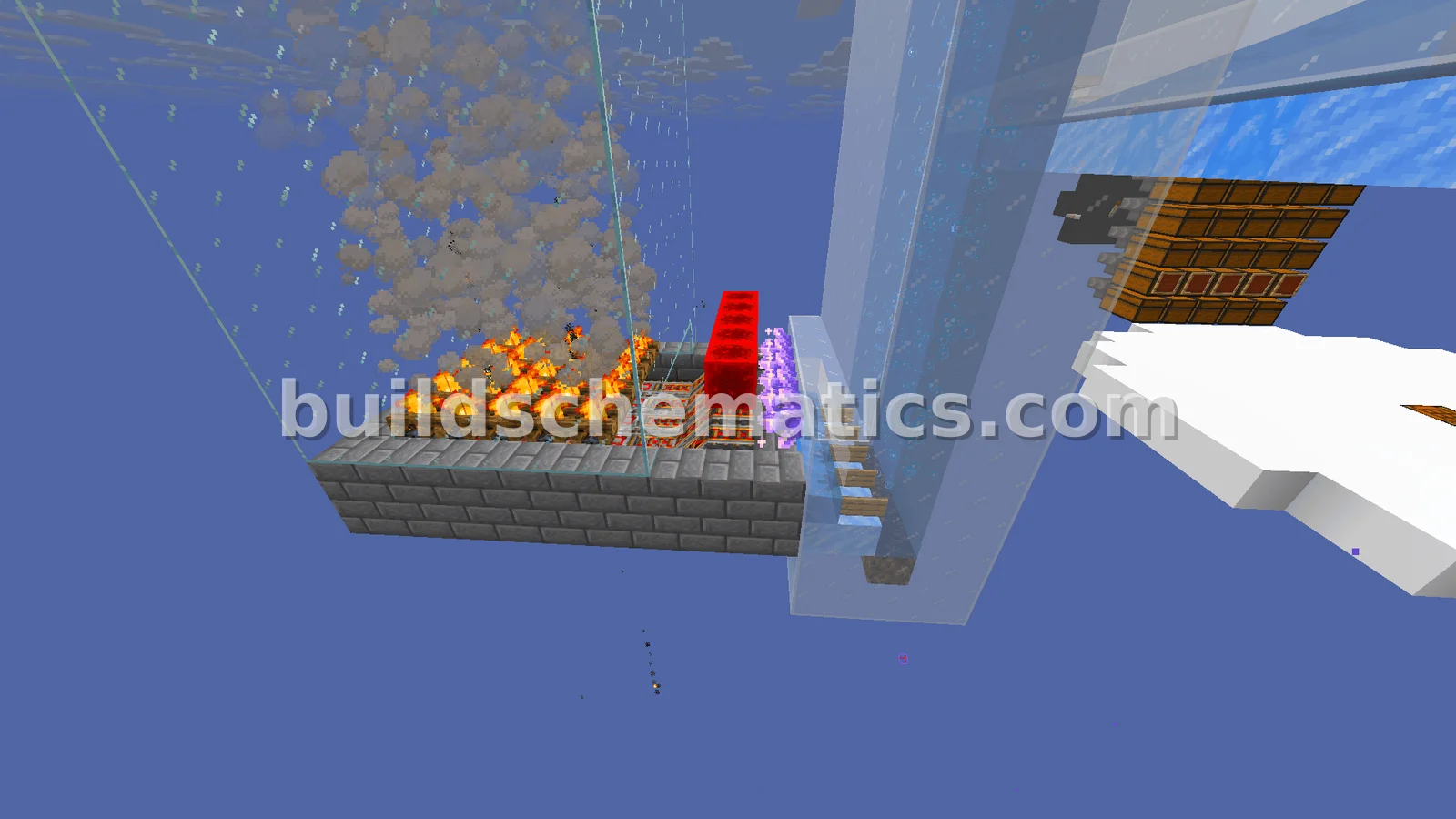 Multi-Level Mob Farm with Storage — view 3