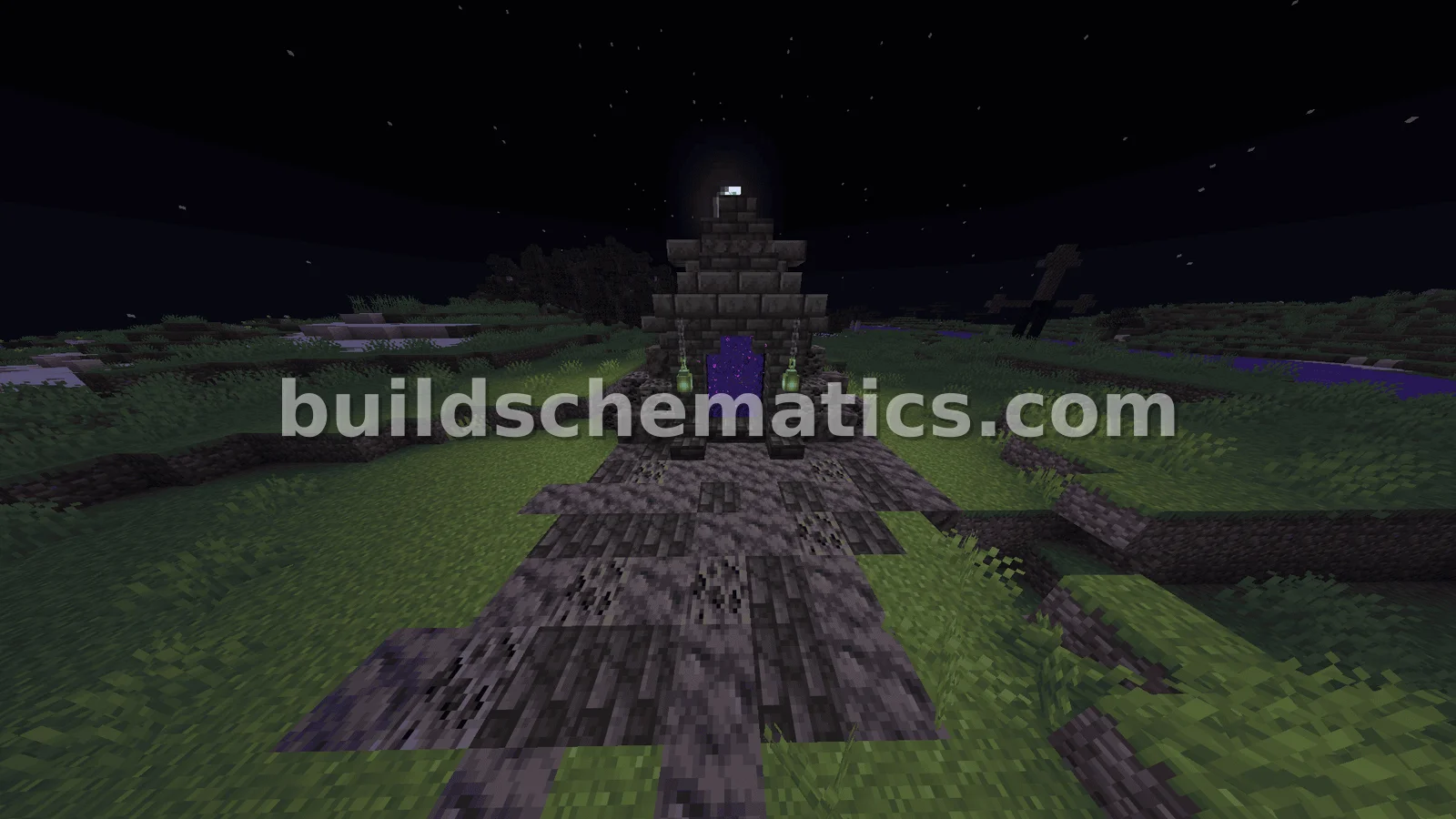Gothic Nether Portal Decoration — view 2
