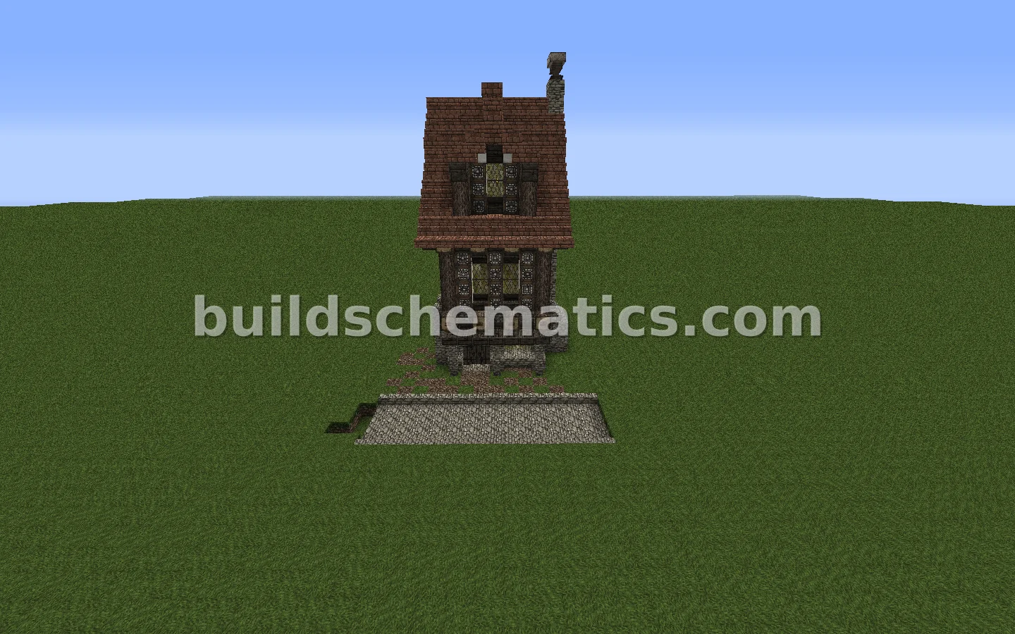 Detailed Medieval Village Home