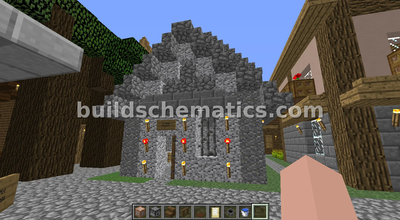 Medieval Chandlery with Redstone Trading