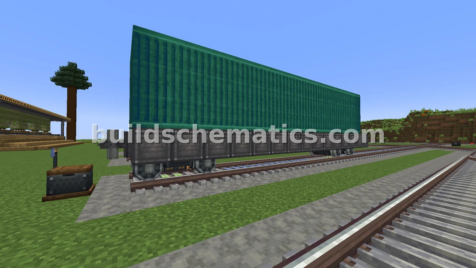 Industrial Storage Boxcar - Veridium Pillar — view 4