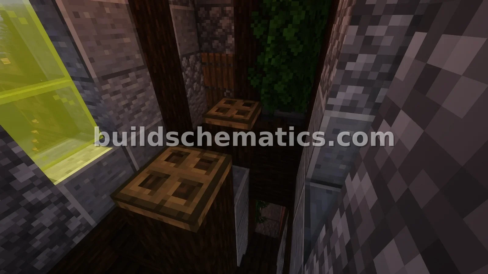 Cozy Medieval House for Two Players Schematic — view 3