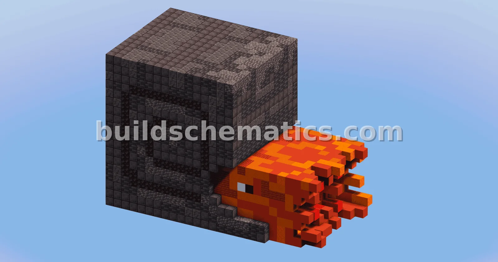 Nautilus with Netherite Armor Schematic