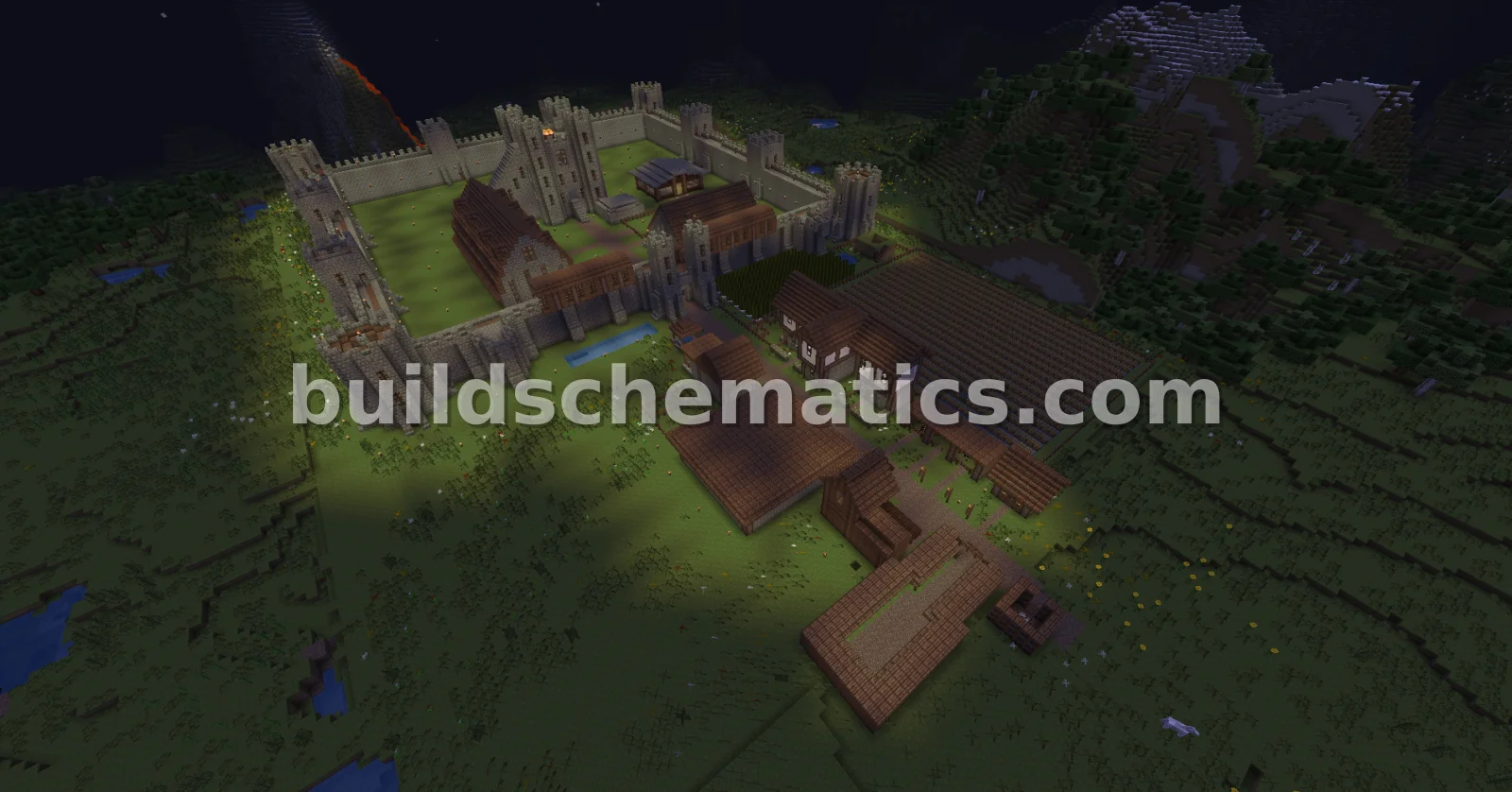 Massive Medieval Castle Kingdom