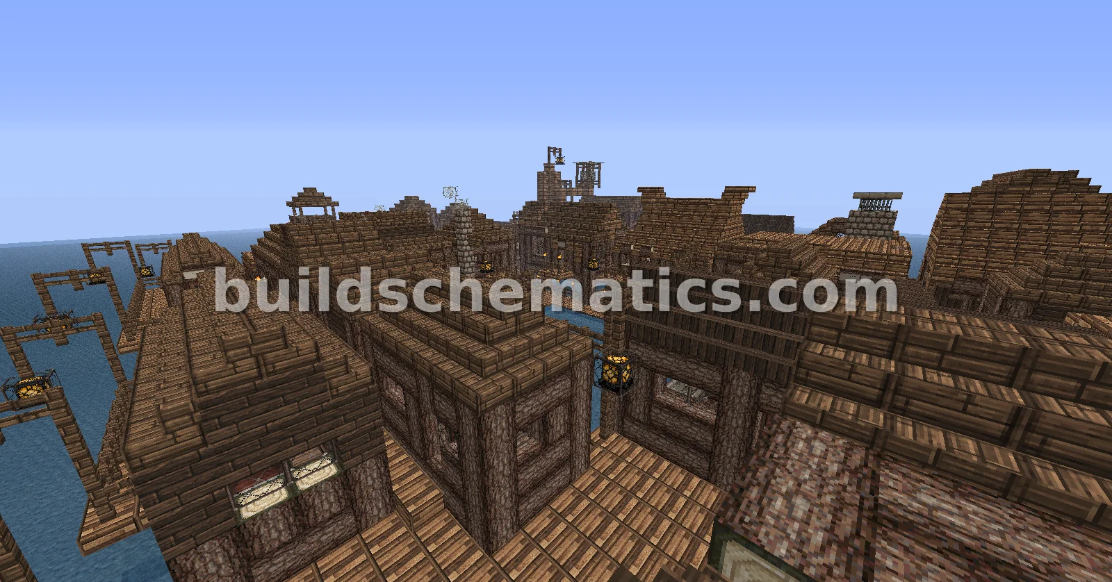 Laketown From The Hobbit — view 2