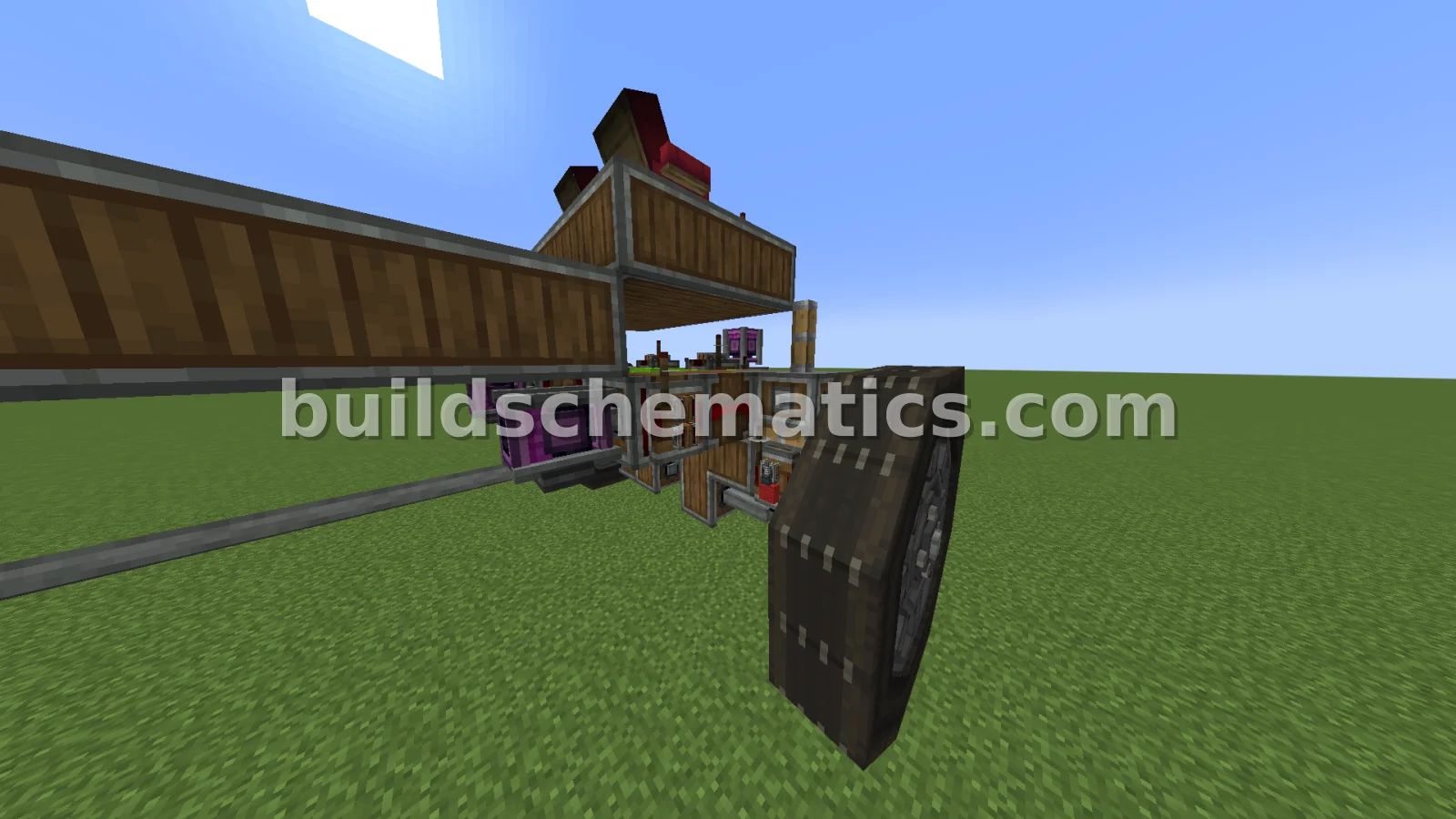 Large Four Wheel Steering Car Chassis — view 3