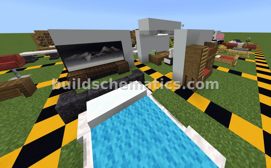 64 Unique Furniture Designs for Minecraft Homes — view 4