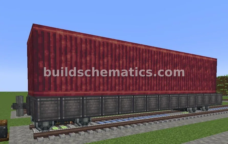 Crimsite Storage Boxcar — view 2