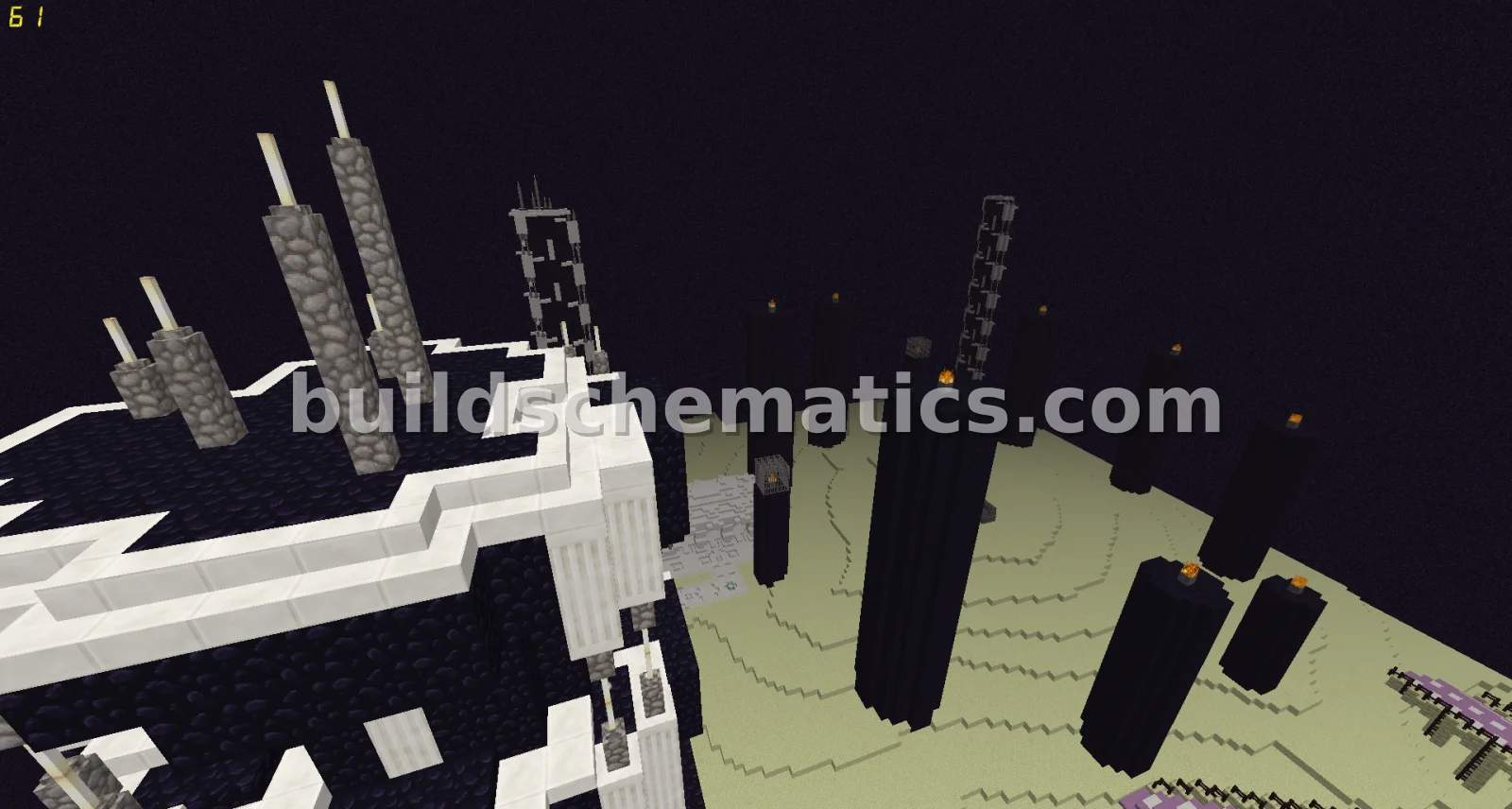 End Dragon Beacon Tower — view 3