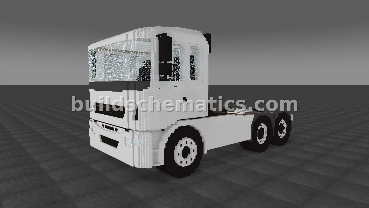 Cargo Truck Vehicle Schematic