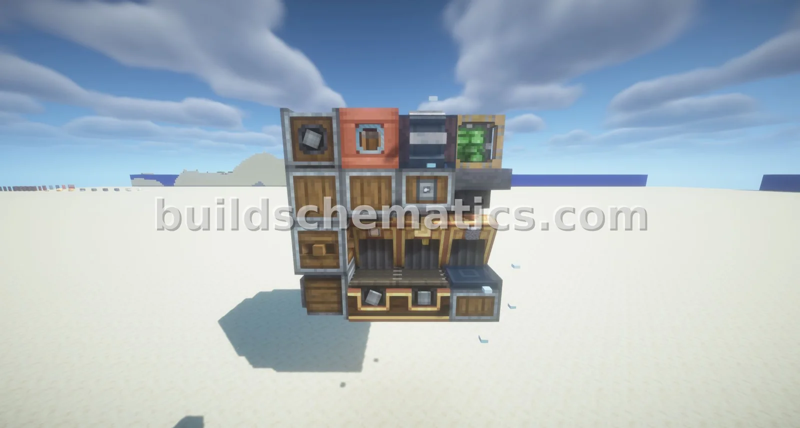 Compact Cobblestone Train Track Generator — view 4