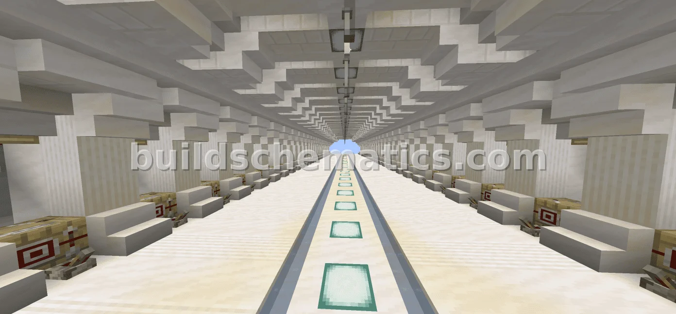 White Trading Hall Design