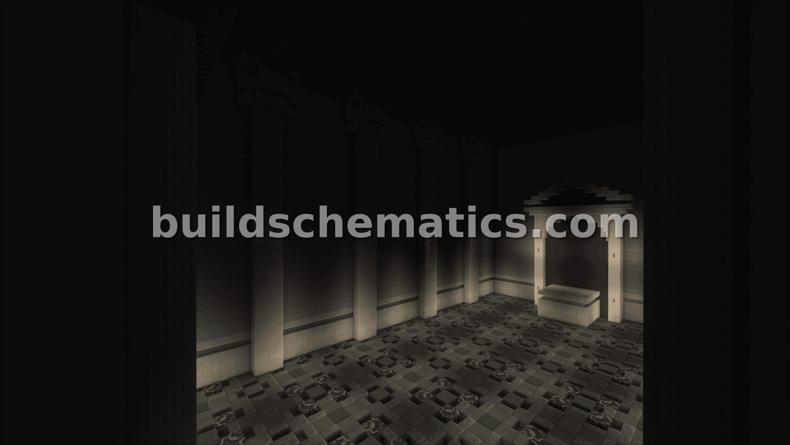 Ancient Roman Temple Structure — view 4
