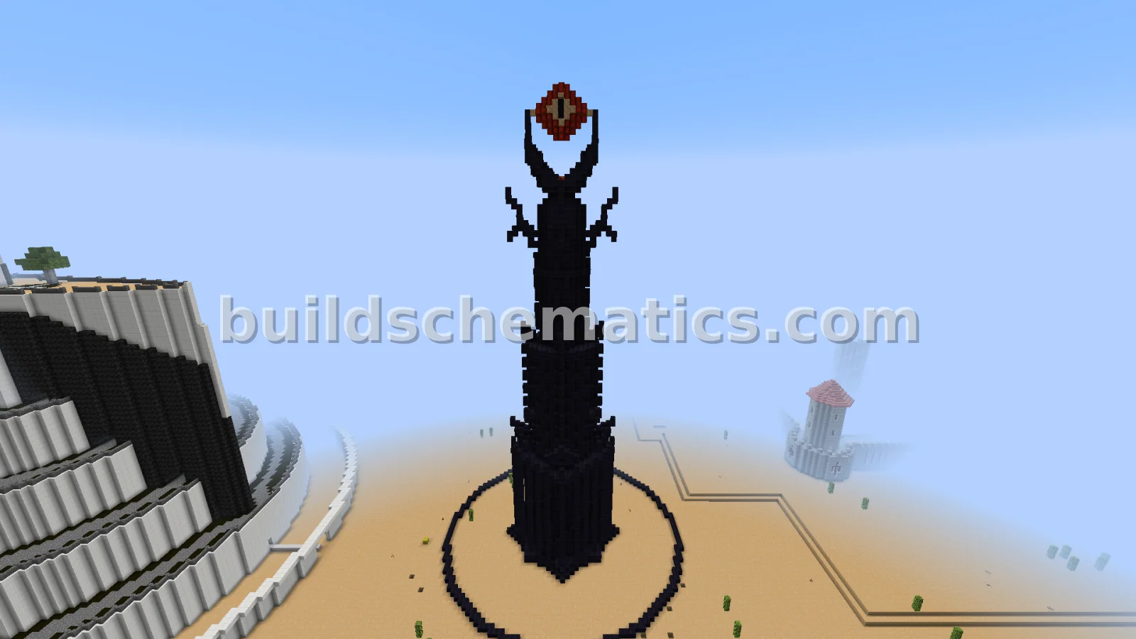 Sauron's Tower Lord of the Rings — view 2