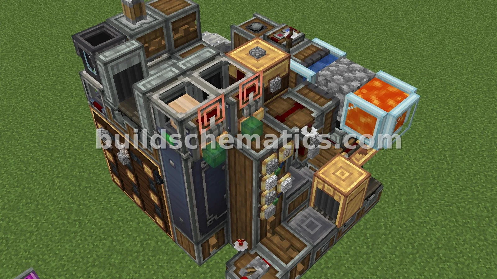 Compact Andesite Farm Schematic — view 2