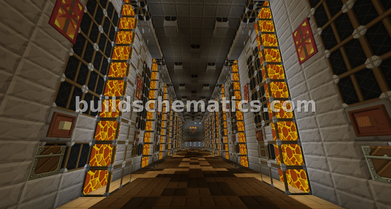 Automated Ore Refinery with Rooftop Garden — view 2