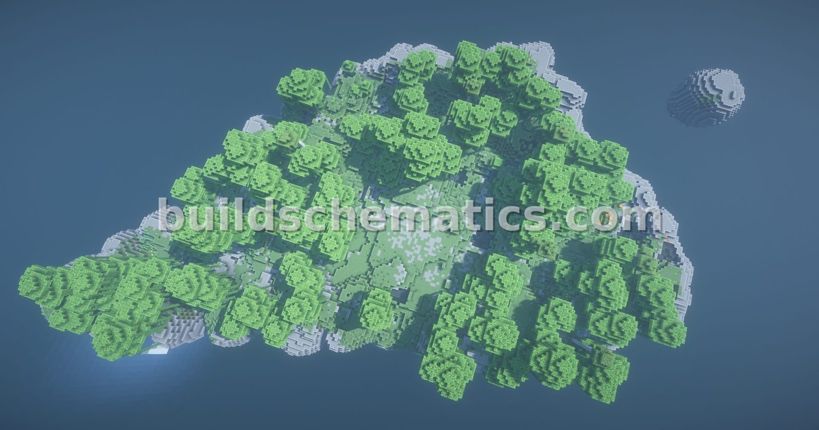 Massive Floating Island Structure — view 2
