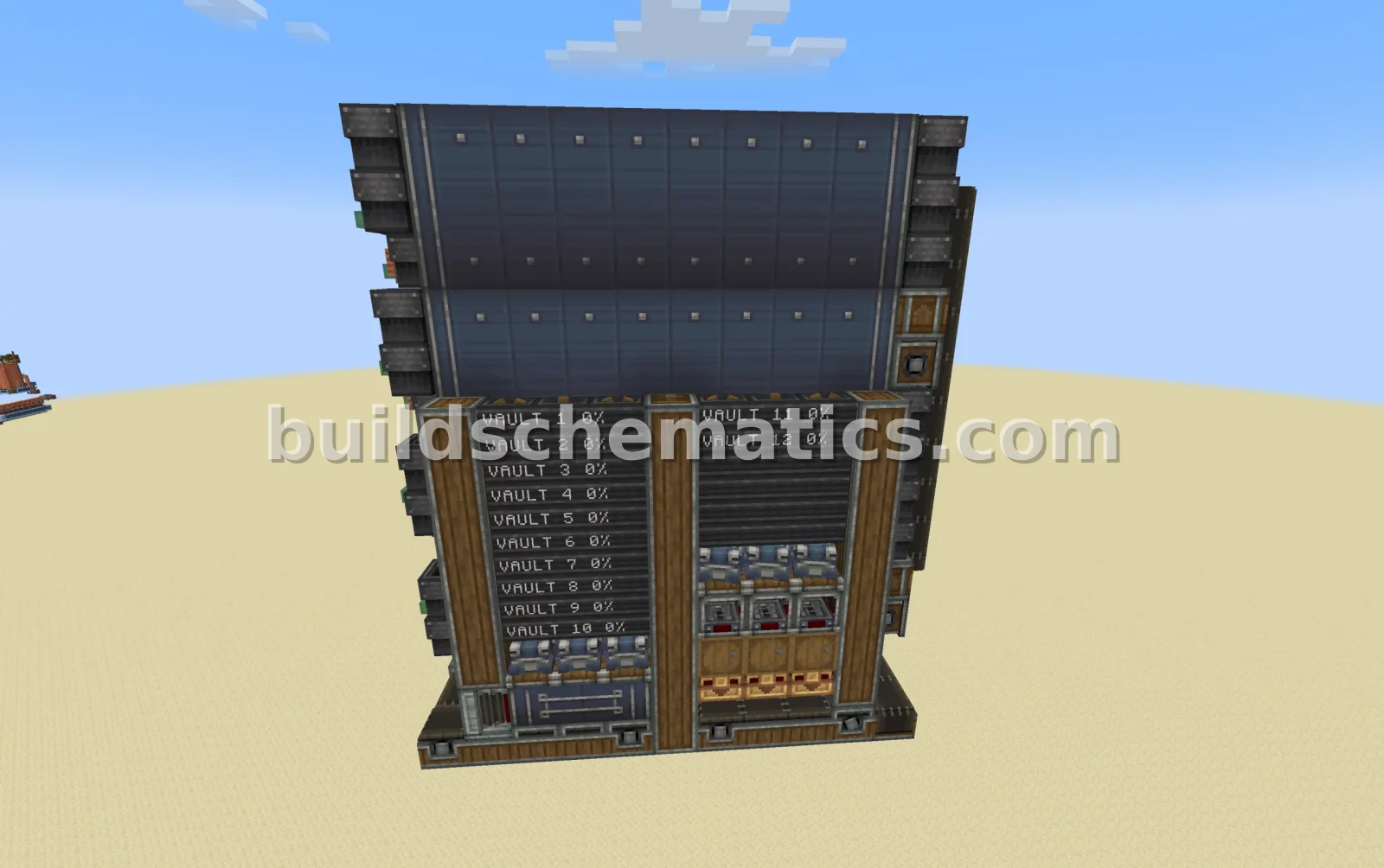 Compact Expandable Item Vault Storage System
