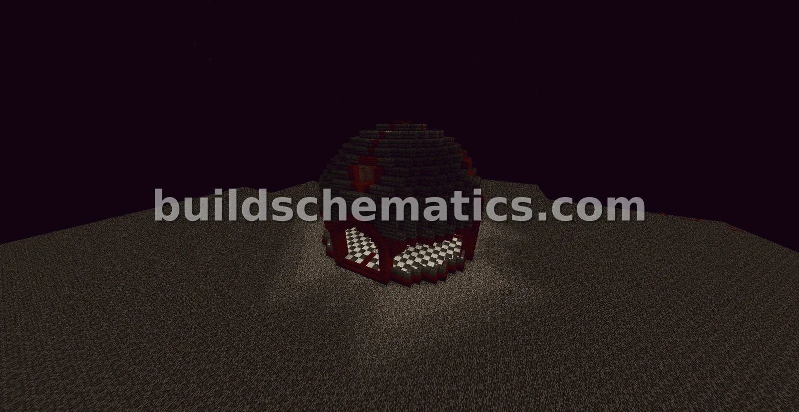 Nether Roof Hub Structure — view 2