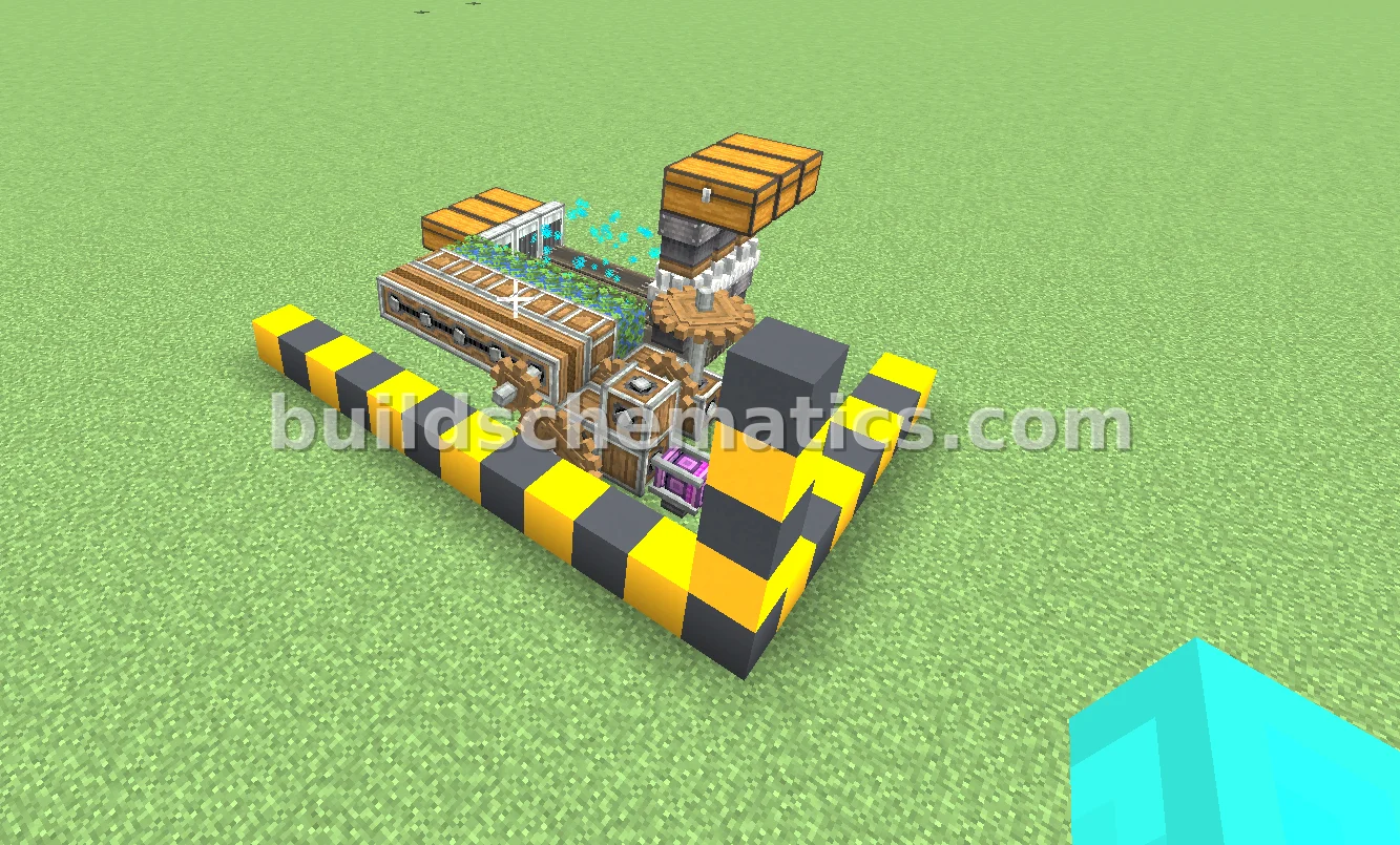 Simple Iron Farm No Speed Control