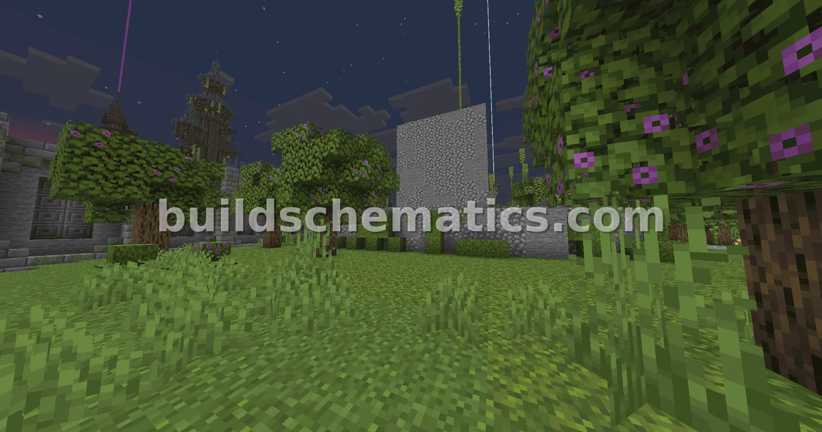 Underground Iron Farm With Moss Golem — view 4