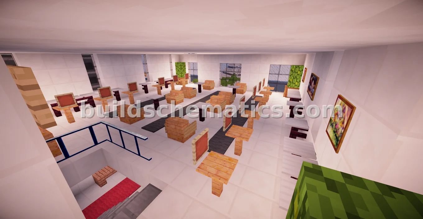 Modern Burger Cafe With Elevator — view 4