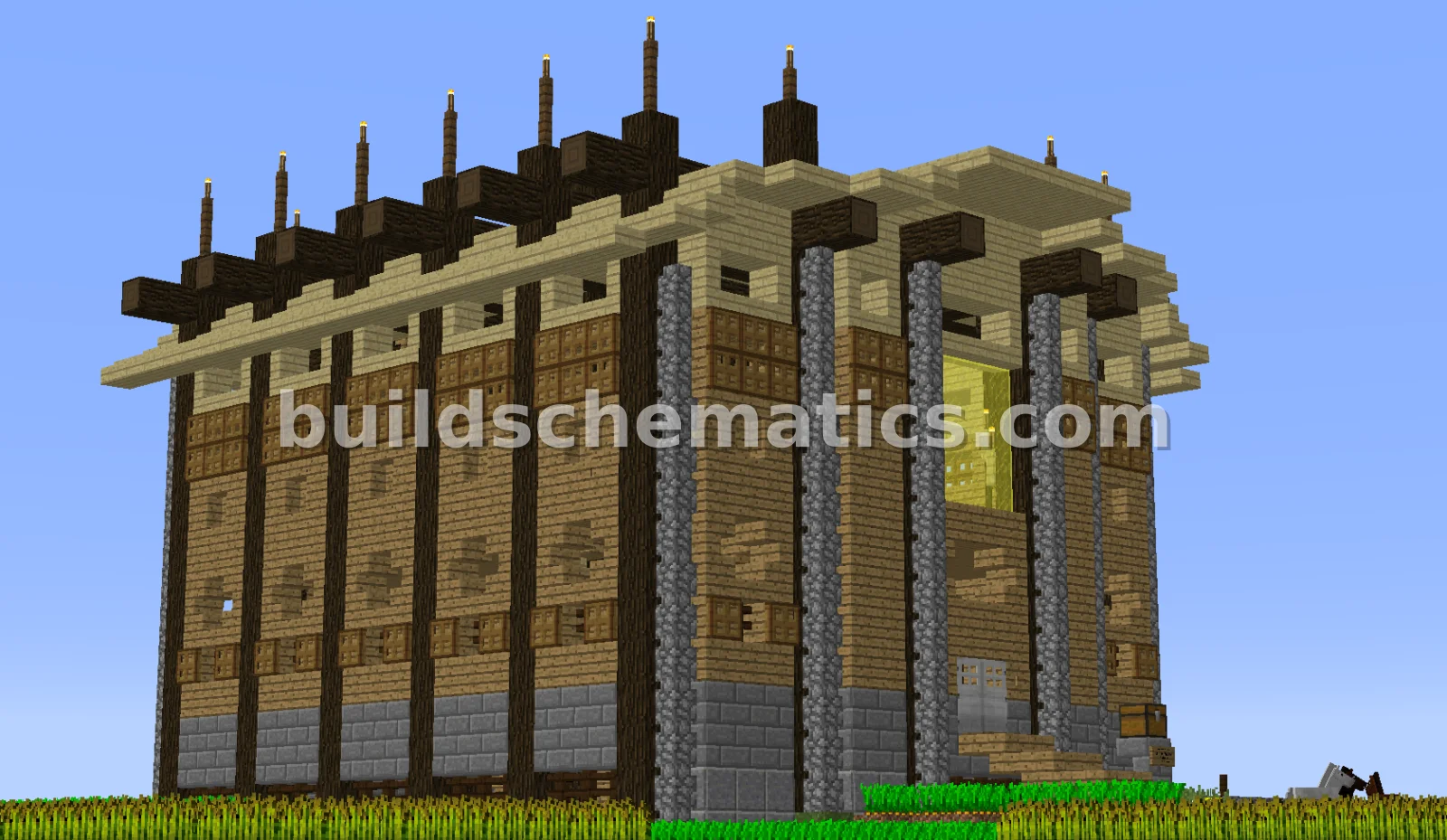 Minecraft Storage Warehouse