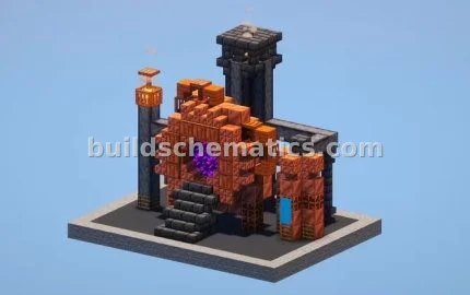 Steampunk Nether Portal Structure