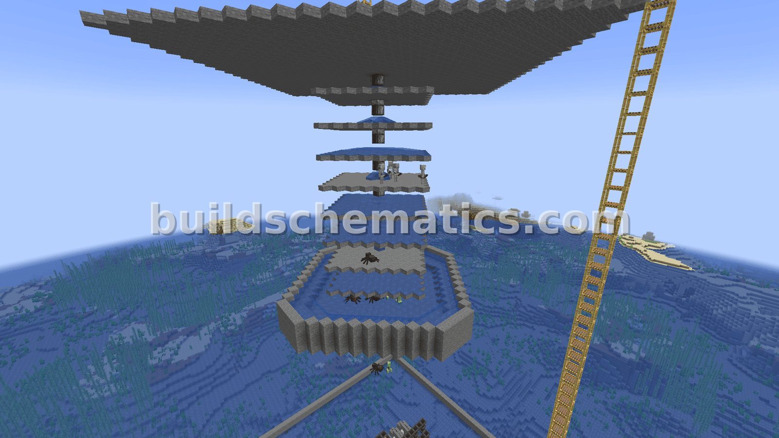Compact Mob Farm Structure