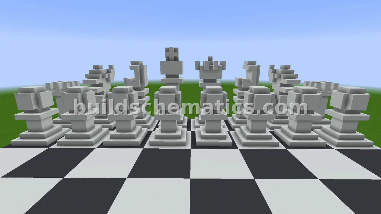 Chess Board and Pieces — view 2
