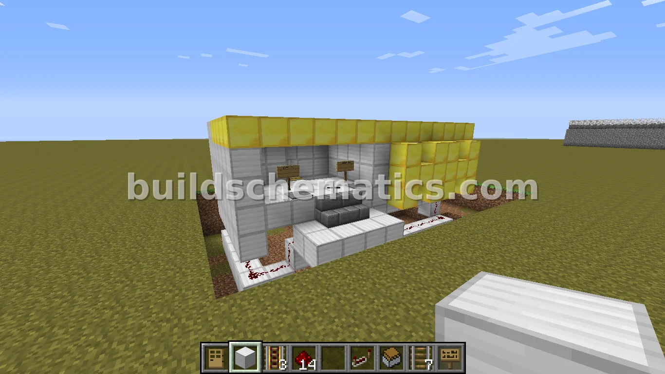 Small Redstone Insta-Chest Bank