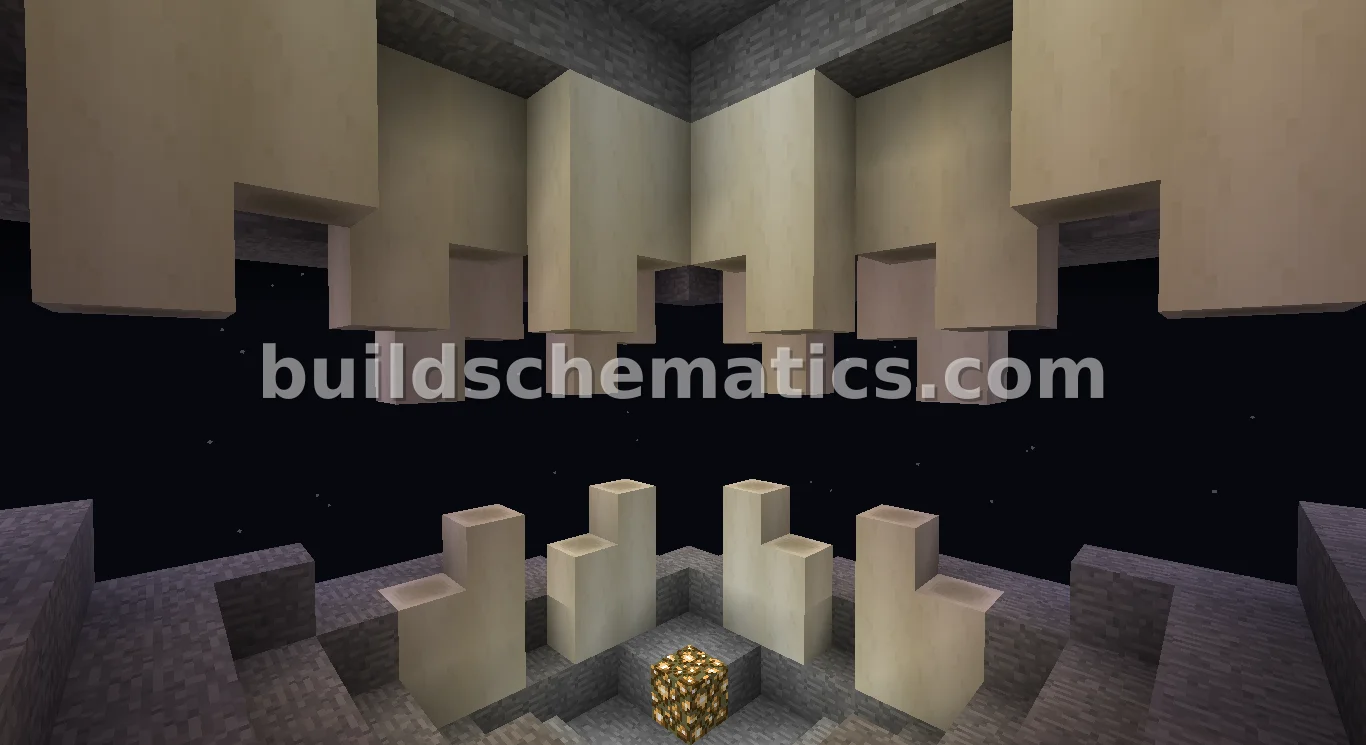 Demon Dragon Skull Structure — view 2