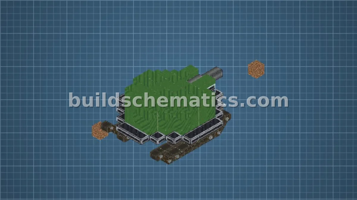 Modern Combat Tank Vehicle — view 3