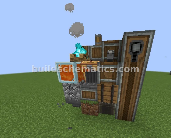 Smallest XP Nugget Farm by Create Mod