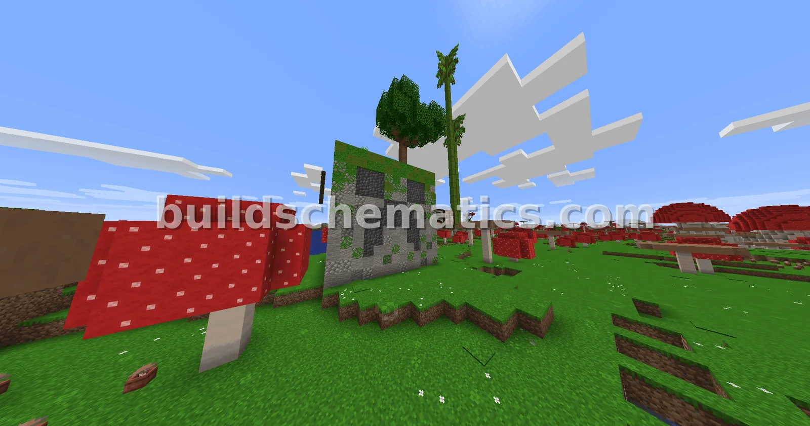 Mossy Creeper Head