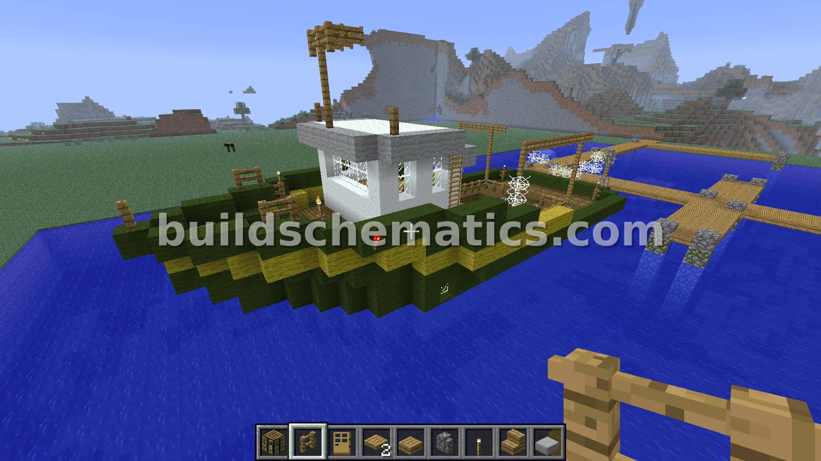 Small Fishing Boat with Storage
