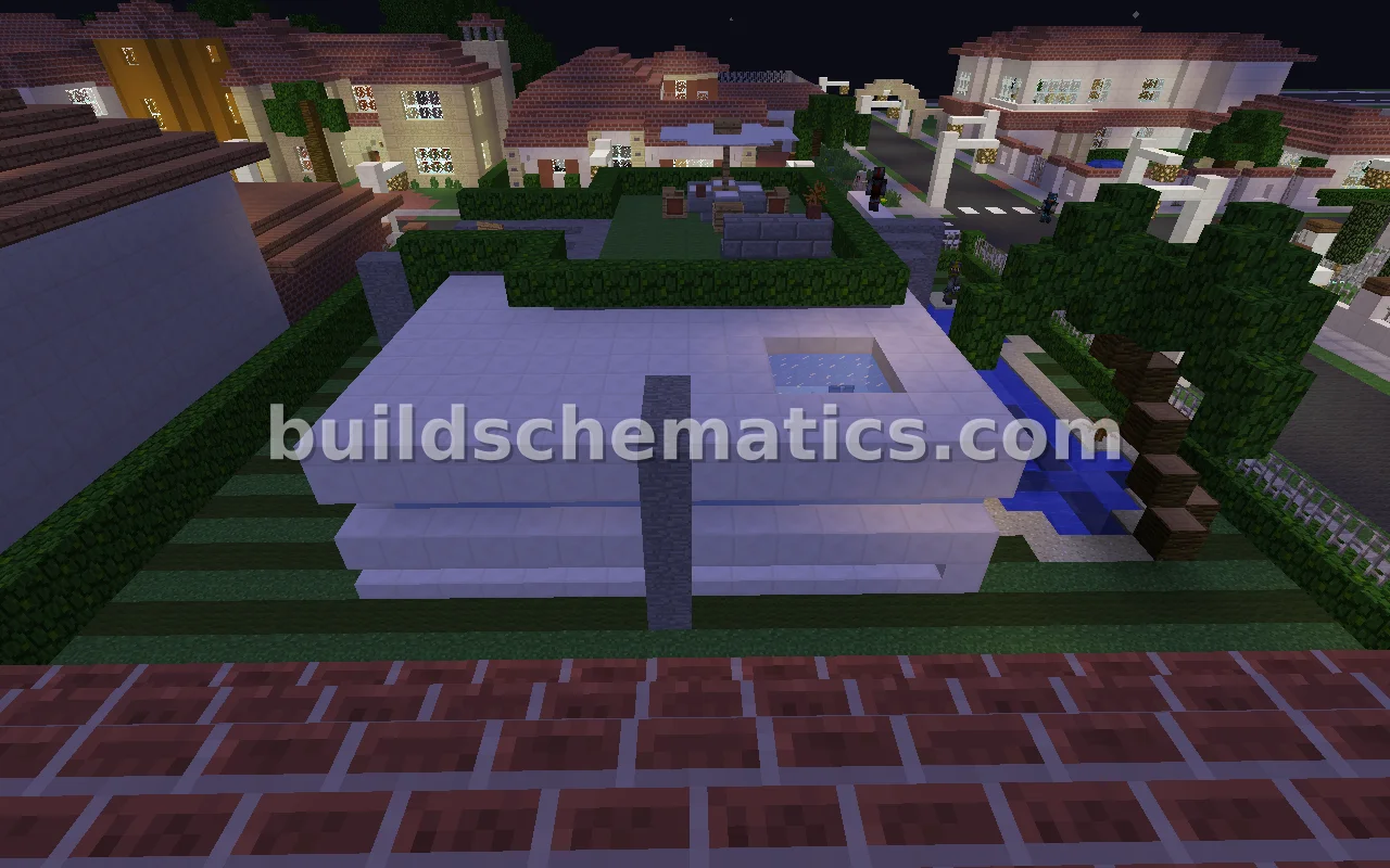 Small Modern House With Shop — view 3